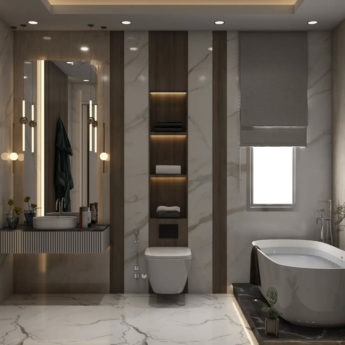 Bedroom with Bath House
